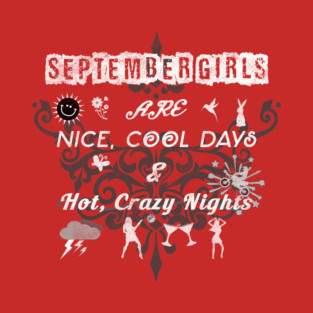 September Women's Birthday Party T-Shirt