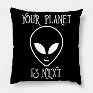 Alien Attack Pillow