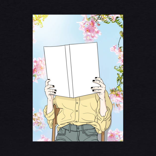 Girl Reading by The WYLD Tribe