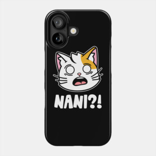 Nani Japanese Anime Manga Cat Phone Case