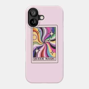 Queer Magic tarot card Phone Case