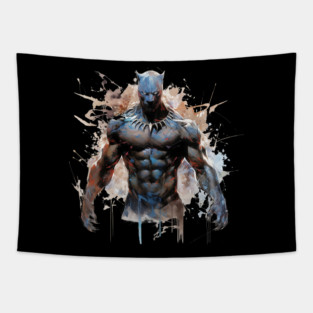 BLACK PANTHER VANISHING Tapestry