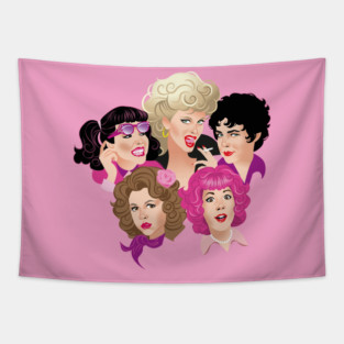 Pink Ladies Tapestry