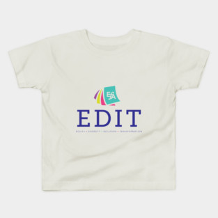EDIT: Equity, Diversity, Inclusion & Transformation Logo Kids T-Shirt