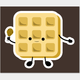 Waffle N' Chicken Posters and Art