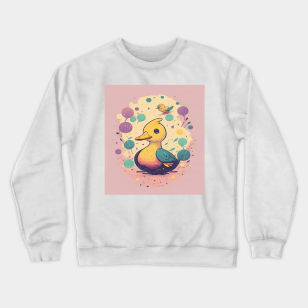 Duck Lovers Crewneck Sweatshirt by Pixel Threads 