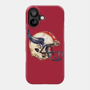 Houston Football Helmet Phone Case