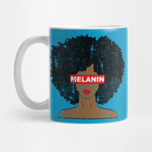 Melanin Afro Woman Mug