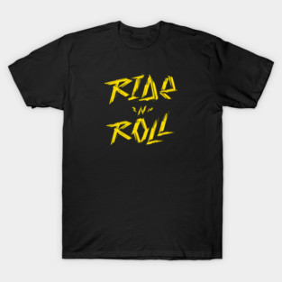 Cycling - Ride ’n’ Roll Cyberpunk Bike Graphic T-Shirt