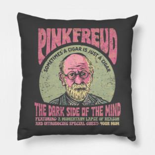 Pink Freud Pillow