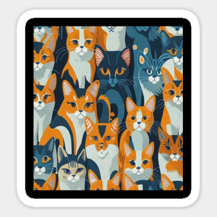cat breeds Sticker