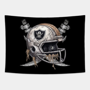 Las Vegas Football Helmet Tapestry