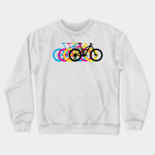 Mountain Biking - Colors Crewneck Sweatshirt