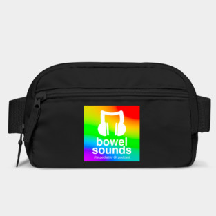 Bowel Sounds Rainbow Logo Bag