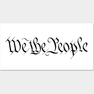 We the People Posters and Art
