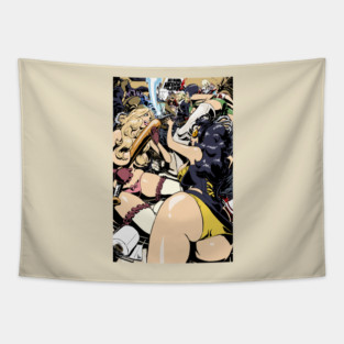 No More Girls Tapestry