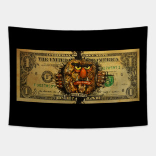 MONEY - MUPPETS SHOWS  Sweetums Tapestry