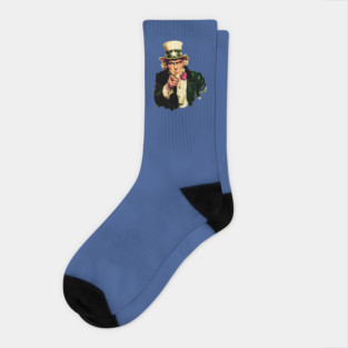 uncle sam Socks