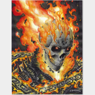 Ghost Rider Posters and Art