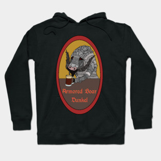 Dark Souls - Armored Boar Dunkel Hoodie