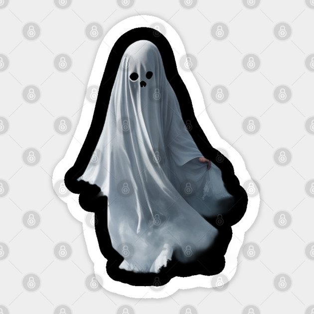 ghost lover Sticker by Pixel Threads 