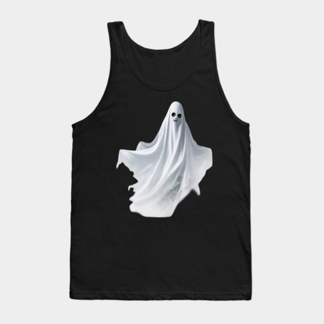 Ghost Lover Tank Top by Pixel Threads 