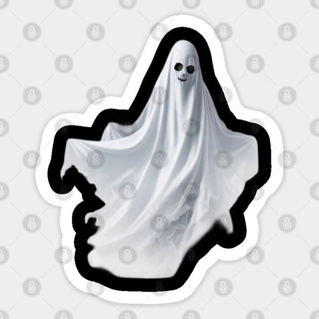 Ghost Lover Sticker by Pixel Threads 