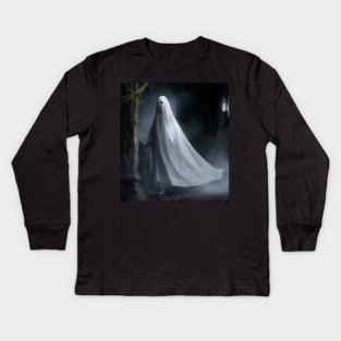 ghost lover Kids Long Sleeve T-Shirt