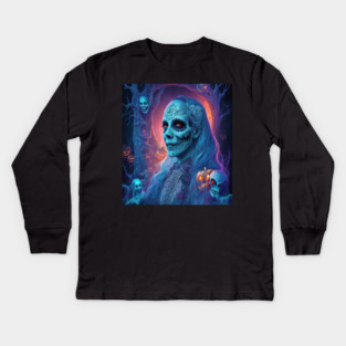 Ghost Lover Kids Long Sleeve T-Shirt