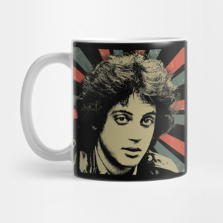 Billy Joel || Vintage Art Design || Exclusive Art Mug
