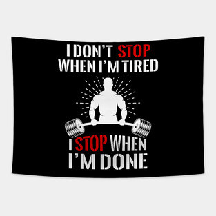 Bodybuilding Tapestry