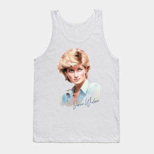 Princess Diana Owen Wilson Crossover Tank Top