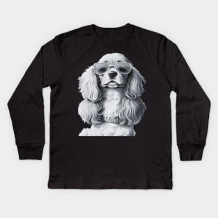 cocker spaniel Kids Long Sleeve T-Shirt