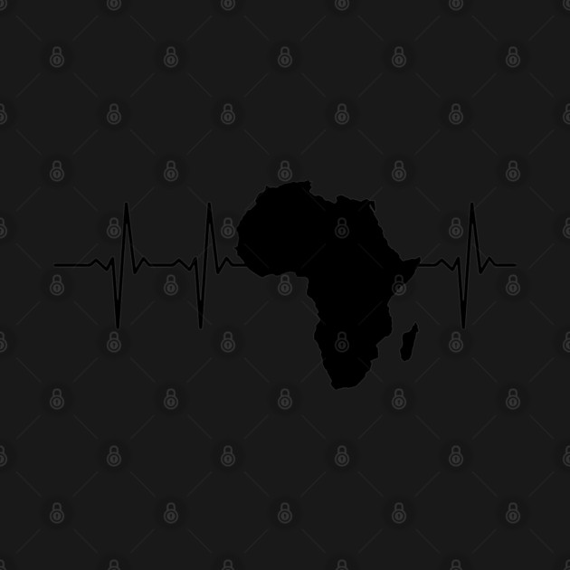 Africa Heartbeat, Africa Love by UrbanLifeApparel