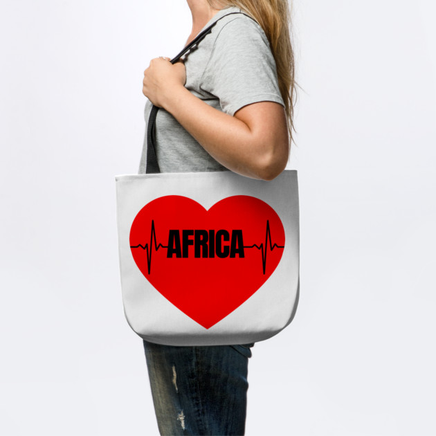 Africa Heartbeat, Heart by UrbanLifeApparel