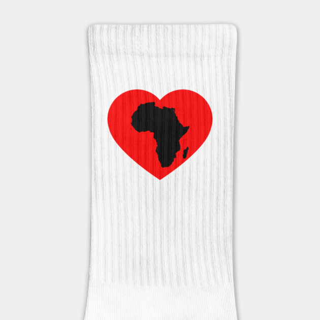 Africa Heart, African, African American by UrbanLifeApparel