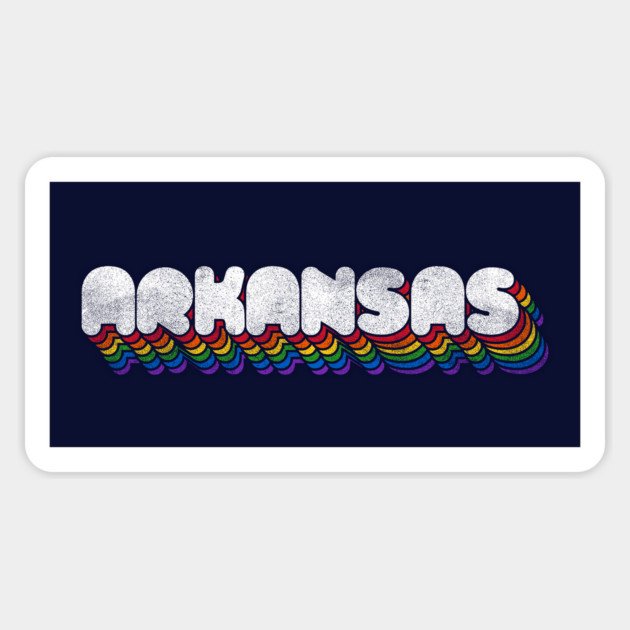 Arkansas Vintage 3-D Magnet by rt-shirts