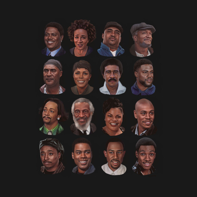 Black Comedians by Art Simpson