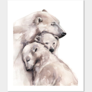 Polar Bears Posters and Art