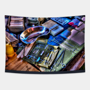 Medical Supplies Tapestry