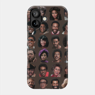 60s and 70s Black Music Phone Case