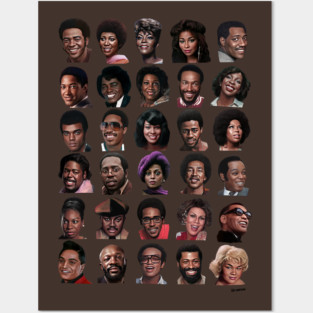 60s and 70s Black Music Posters and Art