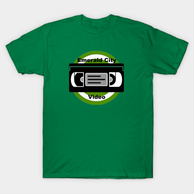 Emerald City Video Podcast Logo T-Shirt by Art Comedy Pop-Culture Network!