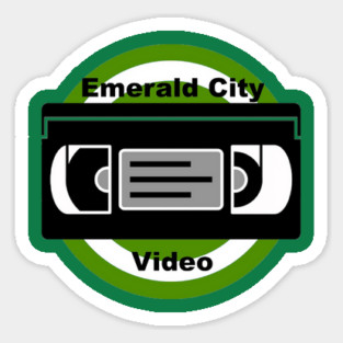 Emerald City Video Podcast Logo Sticker