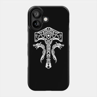 Thor's hammer god of war Phone Case