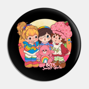 80's Sweet Girls Pin