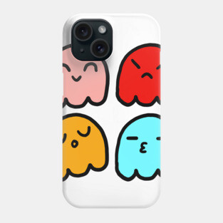 Pacman Ghosts Phone Case