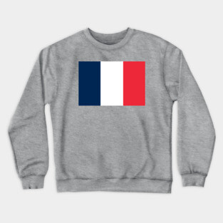 French Flag Crewneck Sweatshirt