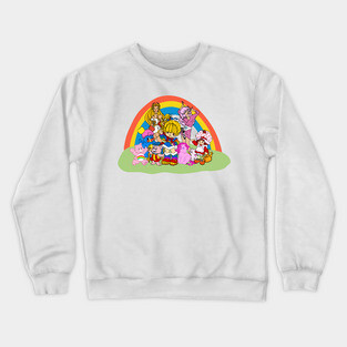 Retro 80s Cartoons Crewneck Sweatshirt