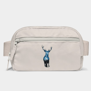 Galaxy stag vector Bag